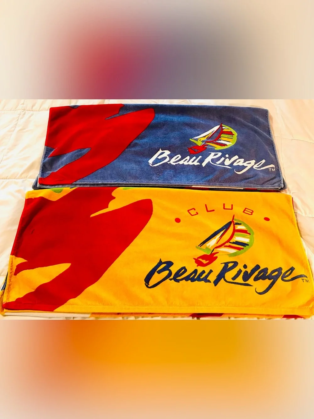 Beau Rivage pair colorful